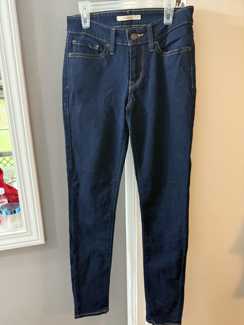 Levi's Dark Blue Skinny Jeans for Women